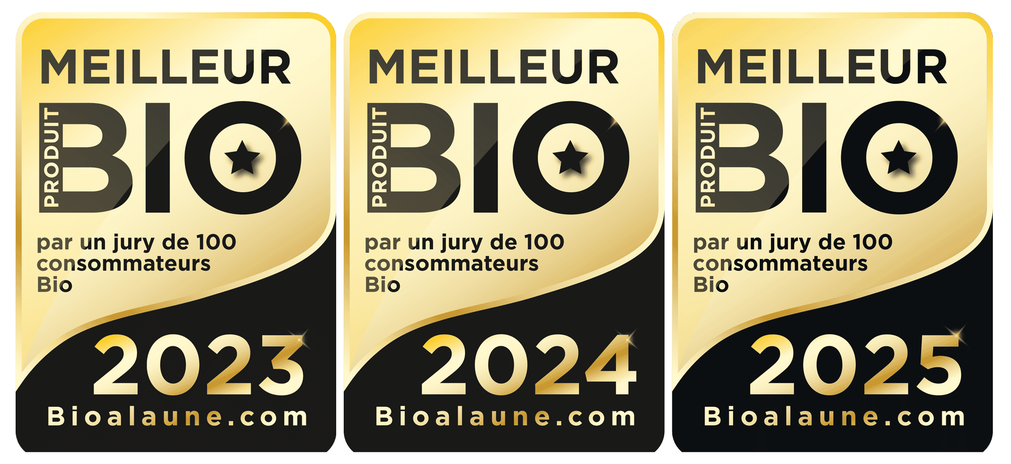 puroBIO élu meilleur produit Bio en 2032, 2024 et 2025