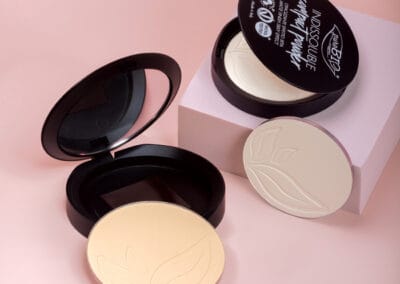 compact powder, poudre compact bio